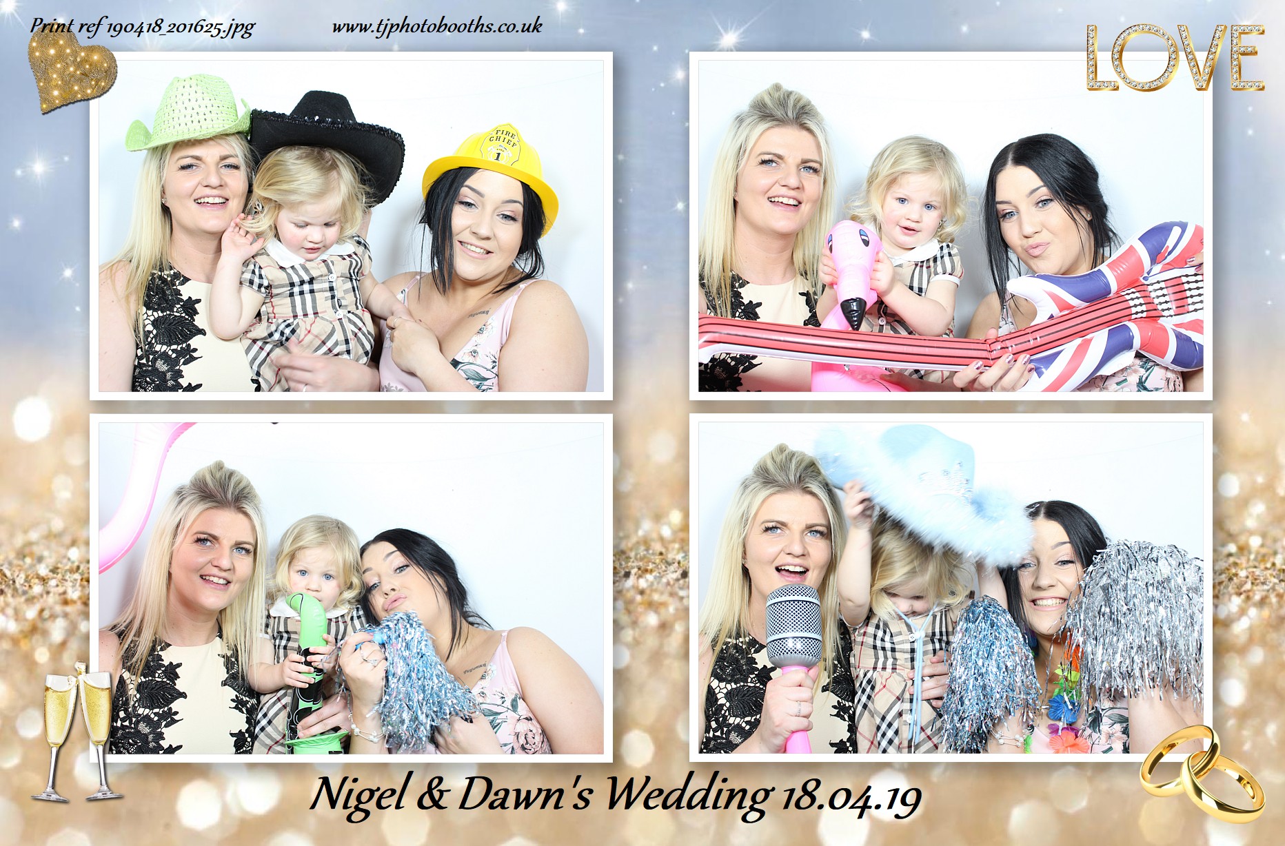 Nigel & Dawn's Wedding | View more photos from the event at gallery.tjphotobooths.co.uk/u/TJPhotobooths/Nigel-Dawns-Wedding